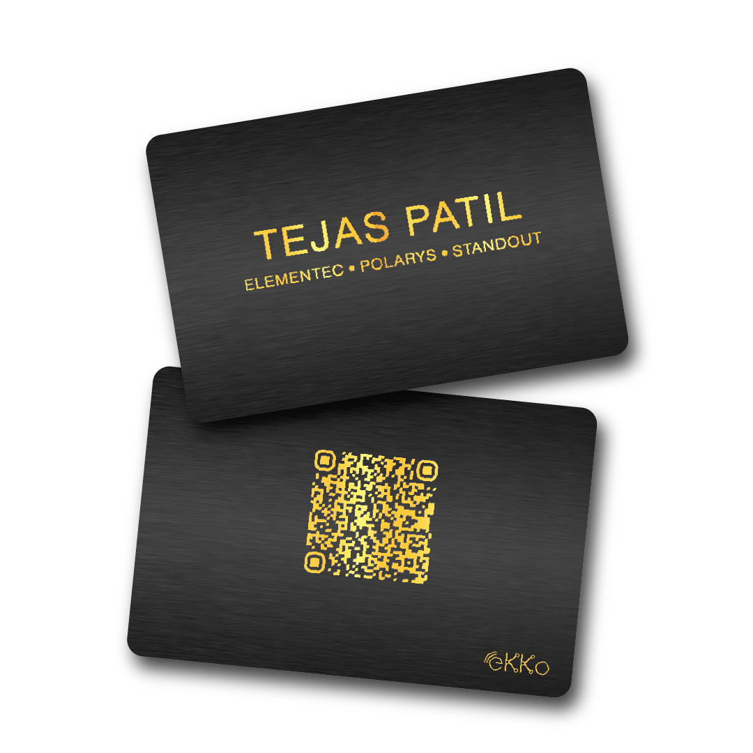 Metal Custom Design Card