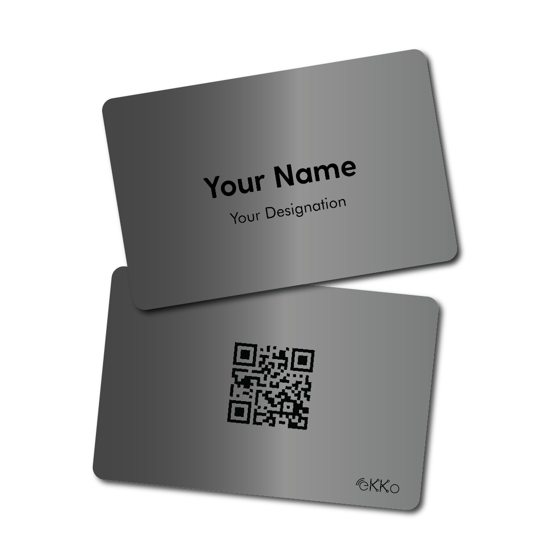 Metal Custom Design Card