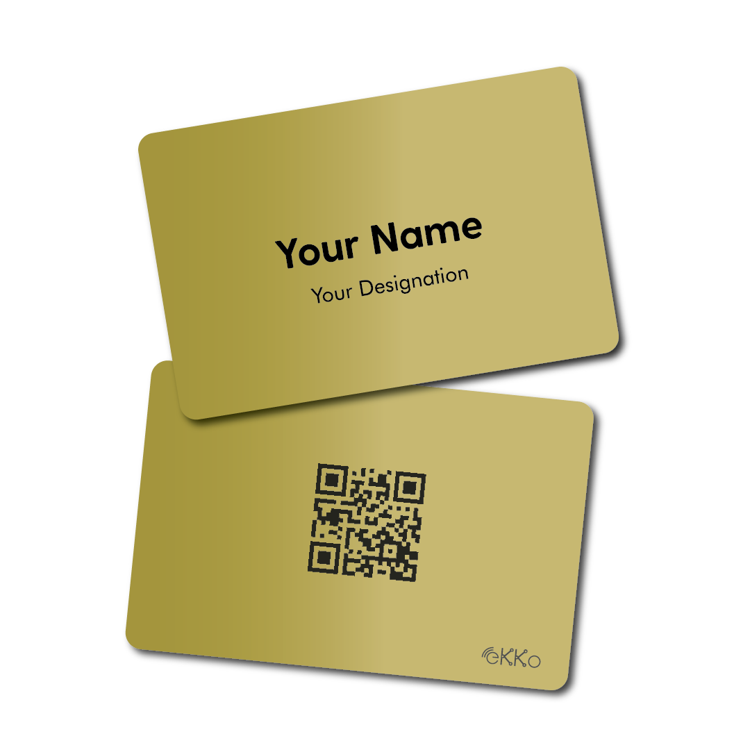 Metal Custom Design Card