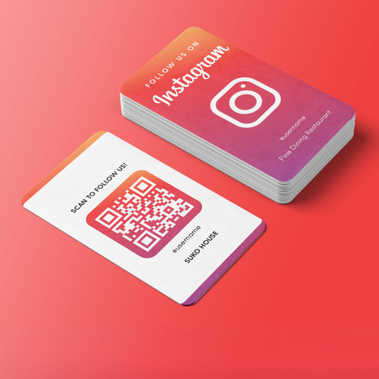 Social Media Review Card