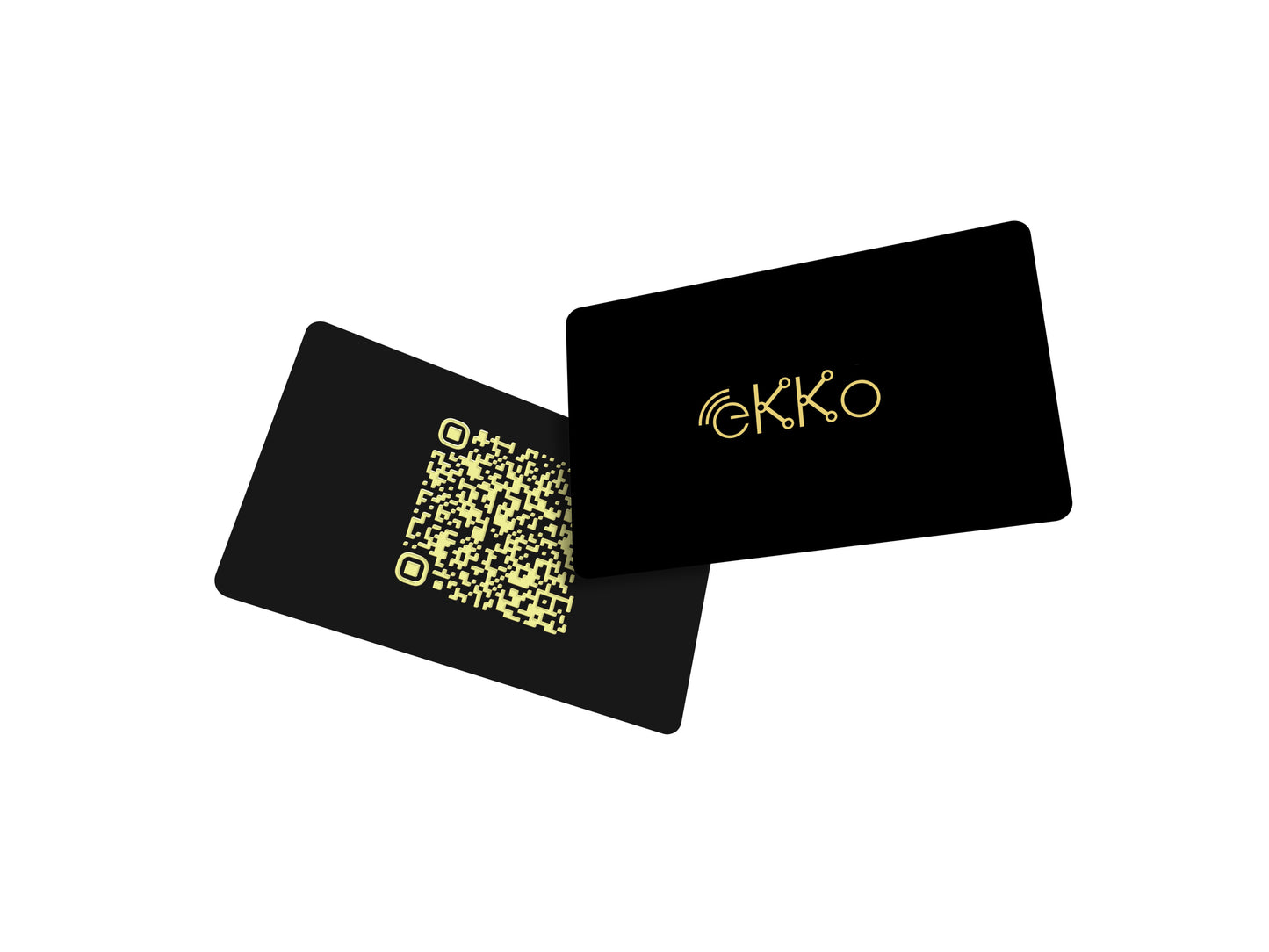 Ekko Classic Black Gold NFC Card View 1