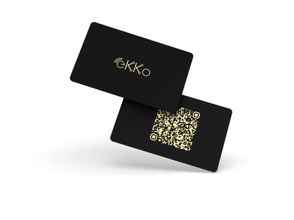 Ekko Classic Black Gold NFC Card View 2