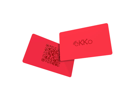 Ekko Classic Red NFC Card View 2