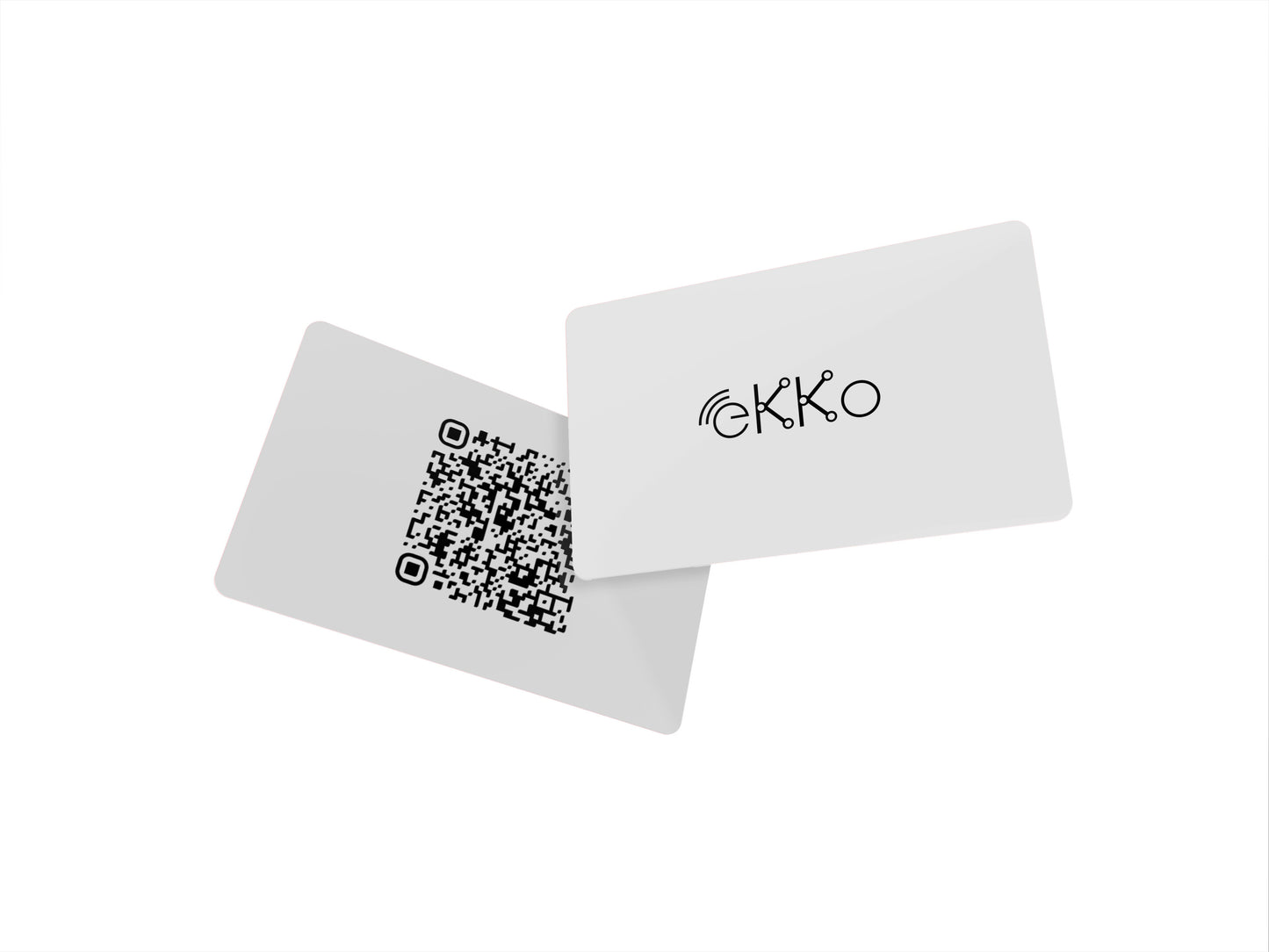 Ekko Classic White NFC Card View 2