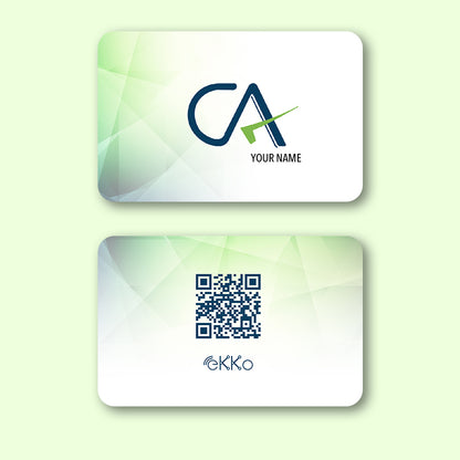 Personalised digital cards with alternative business solutions for Chartered Accountants - III